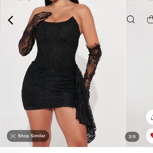 Always Sweet Corset Mini Dress Set